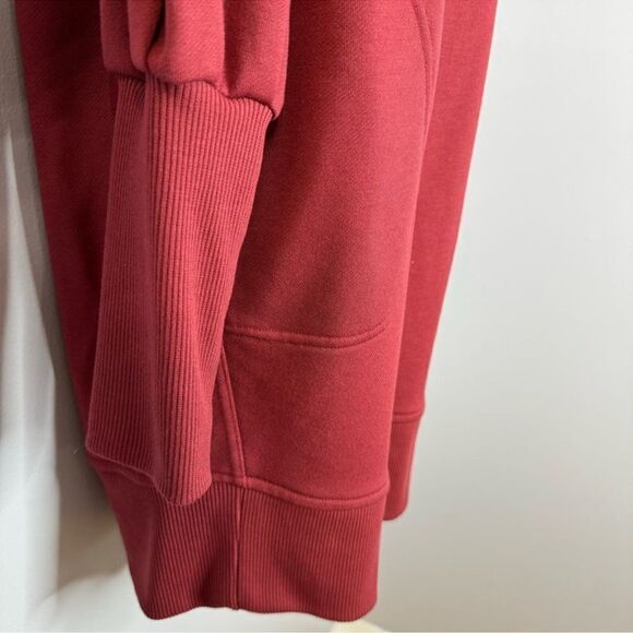 Athleta Mala Hoodie Dress Red XS - Picture 5 of 9